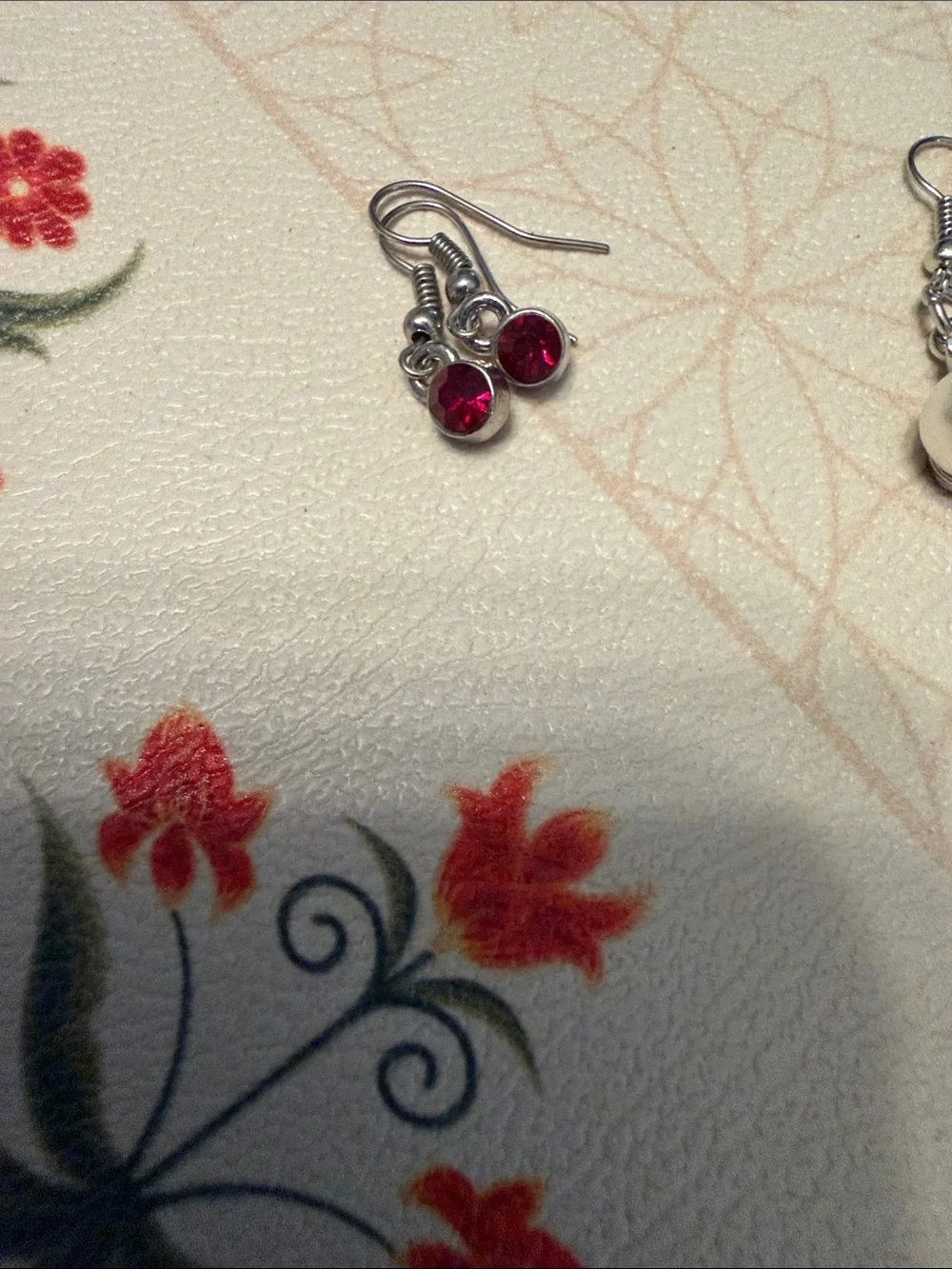 Jewelry lot 6/set earrings 2 bracelets and six charms